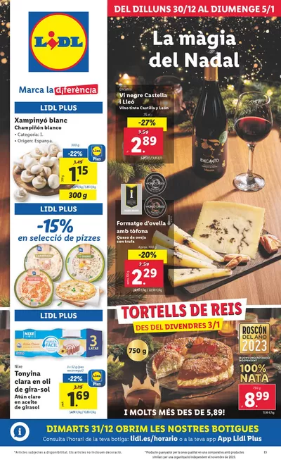 Catálogo Lidl en Cornellà | № 1 PRECIO | 30/12/2024 - 5/1/2025