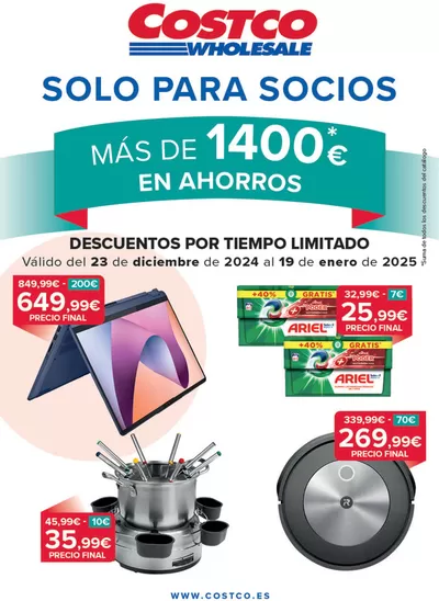 Catálogo Costco | Catálogo Precios y Promos  | 24/12/2024 - 19/1/2025