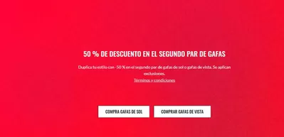 Ofertas de Ropa, Zapatos y Complementos en Tías | 50 % DE DESCUENTO EN EL SEGUNDO PAR DE GAFAS de Ray-Ban | 24/12/2024 - 6/1/2025