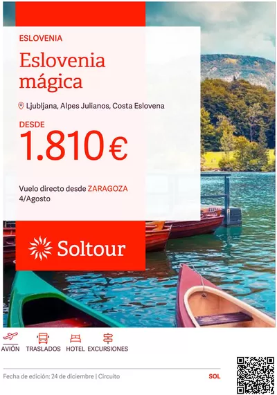 Ofertas de Viajes en Tarragona | Eslovenia desde 1.810€  de Soltour | 24/12/2024 - 31/1/2025