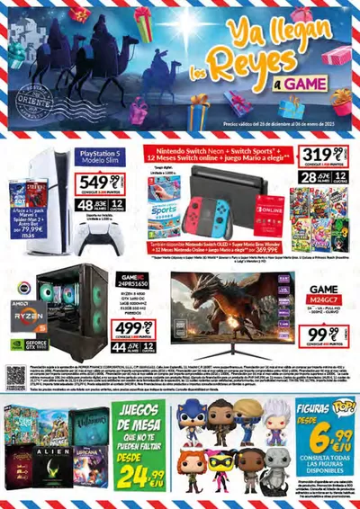 Ofertas de Informática y Electrónica en Carballiño | Ya llegan los reyes  de Game | 26/12/2024 - 6/1/2025