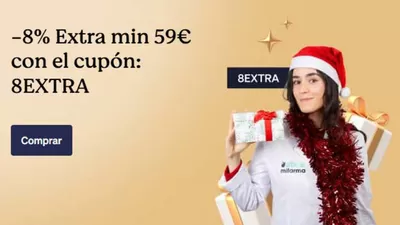 Ofertas de Salud y Ópticas en Gernika-Lumo | -8% extra  de Atida MiFarma | 26/12/2024 - 27/12/2024