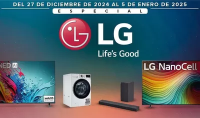 Catálogo Costco | Especial LG del 27 diciembre al 5 de enero 2025 | 27/12/2024 - 5/1/2025