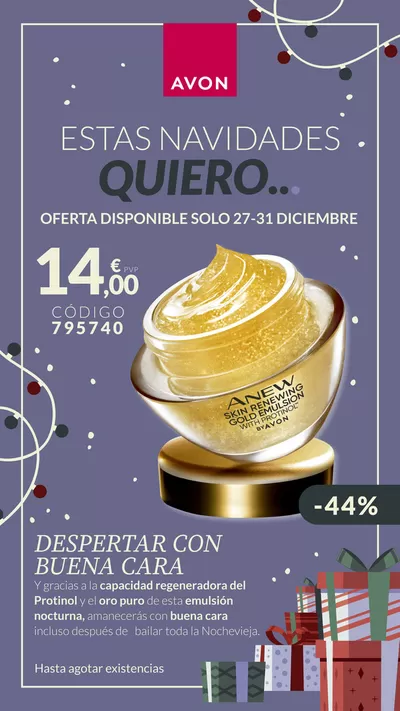 Ofertas de Perfumerías y Belleza en Anglés | Catálogo AVON  de AVON | 30/12/2024 - 31/12/2024