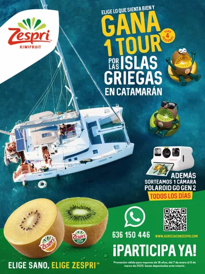 Catálogo Zespri en Madrid | Elige sano, elige Zespri | 7/1/2025 - 9/3/2025