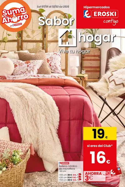 Catálogo Eroski en Herce | Sabor a hogar  | 7/1/2025 - 12/1/2025