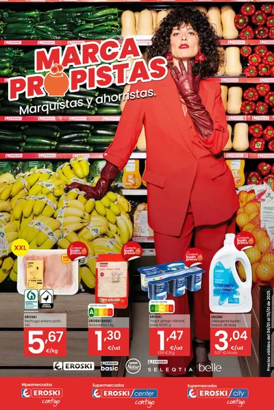 Catálogo Eroski en Grajera | Marca propistas SUPERMERCADOS EROSKI | 4/1/2025 - 14/1/2025