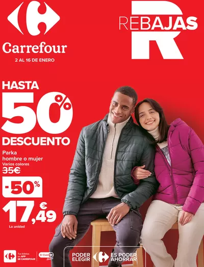 Catálogo Carrefour | REBAJAS | 2/1/2025 - 16/1/2025