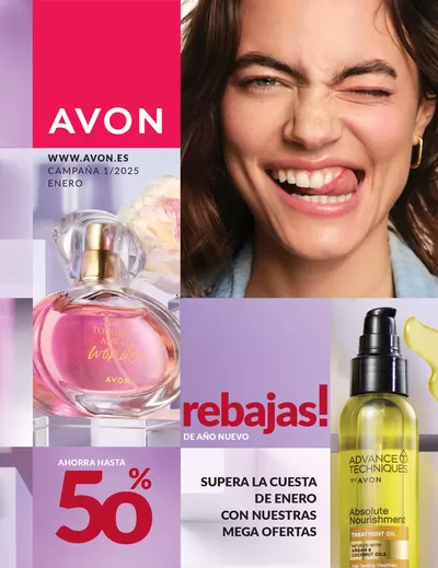 Ofertas de Perfumerías y Belleza en Cuenca | Rebajas  de AVON | 1/1/2025 - 31/1/2025