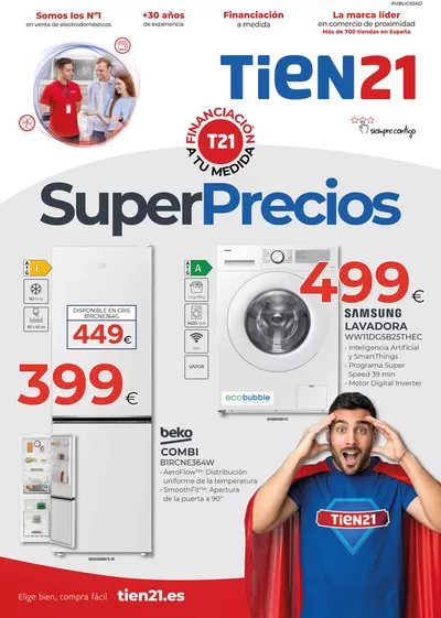 Catálogo Tien 21 en Moncada | Folleto "Super Precios" | 2/1/2025 - 26/1/2025