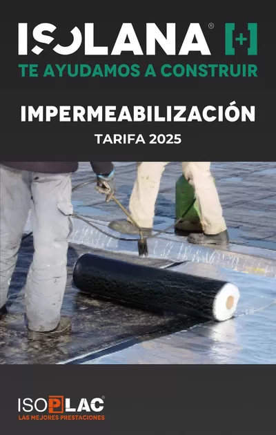 Catálogo Isolana en Montcada i Reixac | IMPERMEABILIZACIÓN – TARIFA ISOLANA 2025 | 2/1/2025 - 31/3/2025