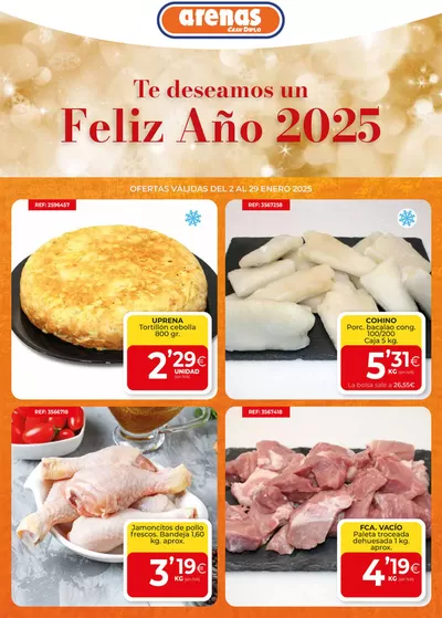 Catálogo CashDiplo en Las Palmas de Gran Canaria | CASH01 ARENAS2025 - FOLLETO COMERCIALES | 2/1/2025 - 29/1/2025