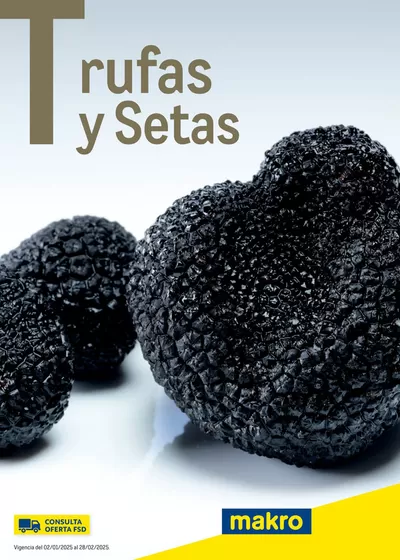 Catálogo Makro | TRUFAS Y SETAS - PRAT | 2/1/2025 - 28/2/2025