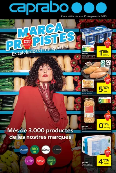 Ofertas de Hiper-Supermercados en Vic | Marca Propistes de Caprabo | 4/1/2025 - 15/1/2025