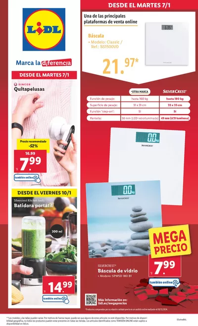 Catálogo Lidl en Madrid | ¡Bazar Lidl! | 7/1/2025 - 12/1/2025