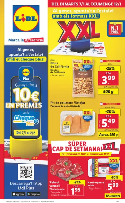 Catálogo Lidl en Mediona | № 1 PRECIO - Ofertas válidas del 7/1 al 12/1 | 7/1/2025 - 12/1/2025