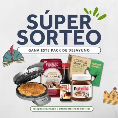 Catálogo Supermercados Altoaragón en Huesca | Sorteo!  | 6/1/2025 - 14/1/2025