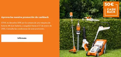 Ofertas de Jardín y Bricolaje en Colmenarejo | Promoción de STIHL | 6/1/2025 - 17/1/2025