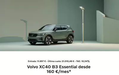 Catálogo Volvo en Elche | Volvo XC40 B3 Essential desde 160€/mes. | 6/1/2025 - 31/1/2025