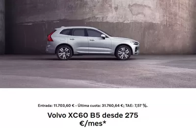 Catálogo Volvo en Elche | Volvo XC60 B5 desde 275€/mes. | 6/1/2025 - 31/1/2025