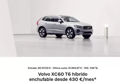 Catálogo Volvo en Elche | Volvo XC60 T6 hibrido enchufable desde 430€/mes. | 6/1/2025 - 31/1/2025