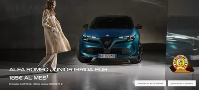 Catálogo Alfa Romeo en Granada | Alfa Romeo junior ibrida por 185€ al mes | 6/1/2025 - 31/1/2025