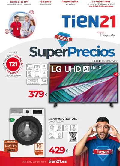 Catálogo Tien 21 en Madrid | SUPER PRECIOS ENERO  | 7/1/2025 - 31/1/2025