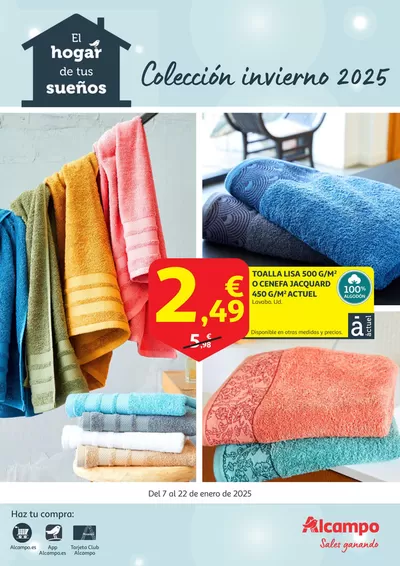 Catálogo Alcampo en Alcalá de Henares | Colección invierno 2025 | 7/1/2025 - 22/1/2025