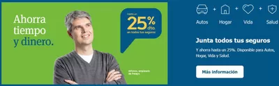 Ofertas de Bancos y Seguros en Valencina de la Concepción | Hasta un 25% dto. de Pelayo Seguros | 7/1/2025 - 31/1/2025