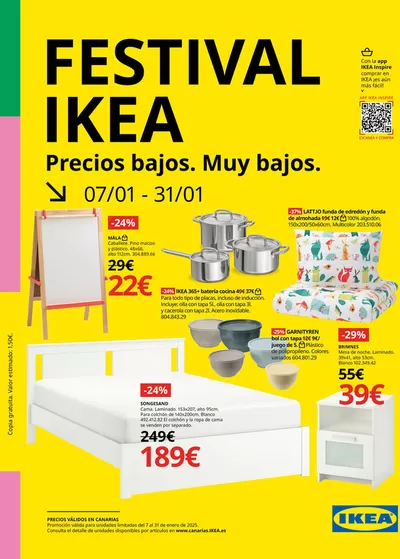 Catálogo IKEA en Almatriche | Catálogo Festival IKEA 07/01 - 31/01 | 8/1/2025 - 31/1/2025