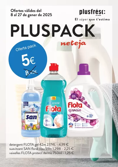 Catálogo Plusfresc en Flix | Pluspack Neteja | 8/1/2025 - 27/1/2025