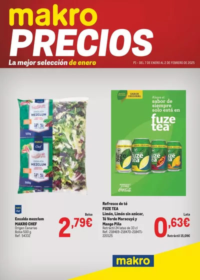 Catálogo Makro en Adeje | Makro Precios Canarias | 8/1/2025 - 2/2/2025