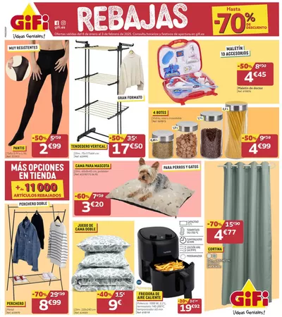 Catálogo GiFi en Vigo | Rebajas | 8/1/2025 - 3/2/2025