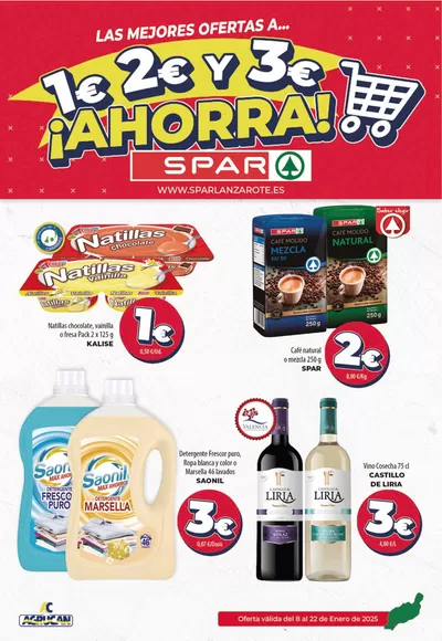 Catálogo SPAR Lanzarote en Puerto del Carmen | Folleto SPAR Lanzarote | 8/1/2025 - 22/1/2025