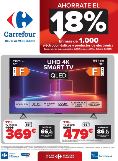 Ofertas de Informática y Electrónica en Candelaria | SIN IVA de Carrefour | 10/1/2025 - 19/1/2025