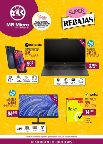 Catálogo MR Micro en Leganés | Rebajas | 8/1/2025 - 5/2/2025