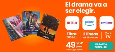 Catálogo Euskaltel en Mondragón | Promoción | 8/1/2025 - 22/1/2025