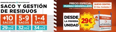 Ofertas de Jardín y Bricolaje en Vallirana | Promoción de Manau | 8/1/2025 - 22/1/2025