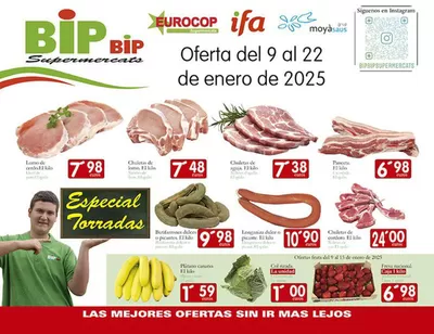 Catálogo Supermercados Bip Bip en Artà | Ofertes Bip Bip | 9/1/2025 - 22/1/2025