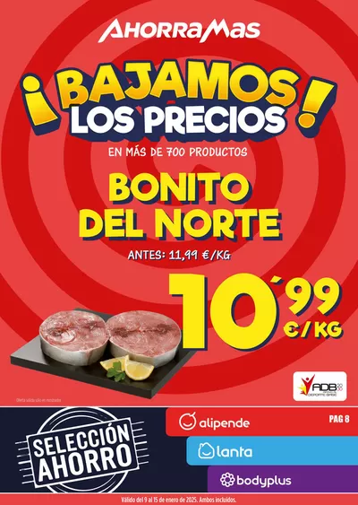 Catálogo Ahorramas en Guadamur | ¡Bajamos los precios! | 9/1/2025 - 15/1/2025