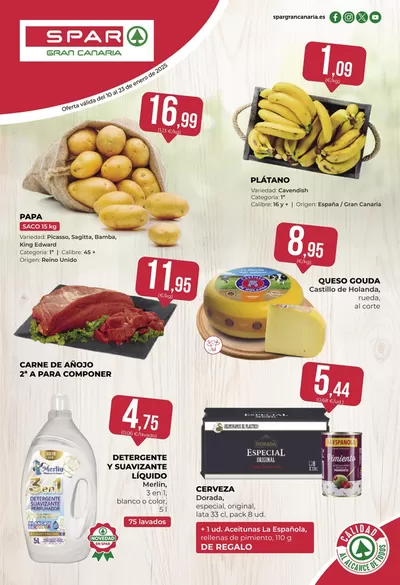 Catálogo SPAR Gran Canaria en Moya | Catálogo Spar Gran Canaria | 10/1/2025 - 23/1/2025