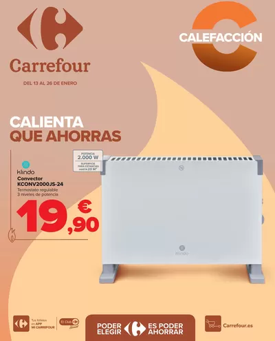 Catálogo Carrefour en Majadahonda | CALEFACCIÓN | 13/1/2025 - 26/1/2025