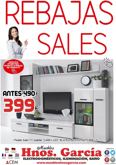 Catálogo Muebles Hnos. García en Torrevieja | Rebajas | 13/1/2025 - 31/3/2025