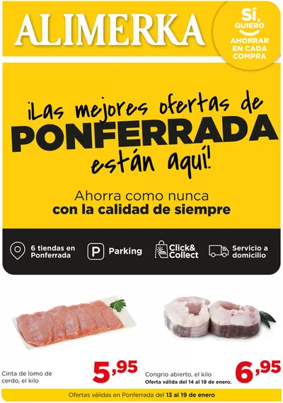 Catálogo Alimerka en Ponferrada | Ponferrada del 13 al 19 de enero | 13/1/2025 - 19/1/2025