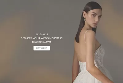 Ofertas de Bodas en Leioa | 10% off  de Pronovias | 20/1/2025 - 26/1/2025