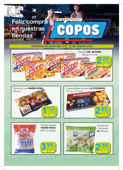 Catálogo Congelados Copos en Córdoba | Catálogo Congelados Copos | 13/1/2025 - 22/1/2025