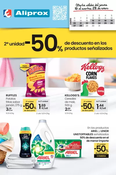 Catálogo Eroski en Láncara | 2° unidad 50% de descuento | 16/1/2025 - 28/1/2025