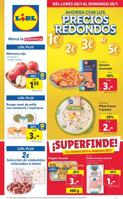 Catálogo Lidl en Sant Josep de sa Talaia | № 1 PRECIO - Ofertas válidas del 20/01 al 26/01 | 20/1/2025 - 26/1/2025