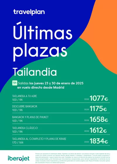 Ofertas de Viajes en Sant Llorenç des Cardassar | Travelplan Tailandia de Travelplan | 15/1/2025 - 29/1/2025