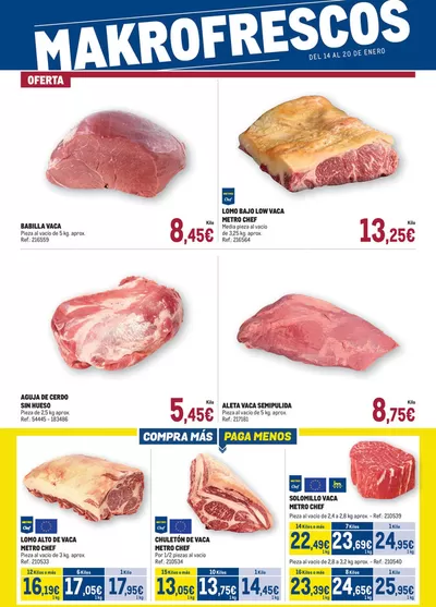 Catálogo Makro en Elche | Makro Fresco Levante | 15/1/2025 - 20/1/2025